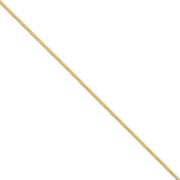 0.9mm Stainless Steel 316L snake Chain - Gold Tone x50cm