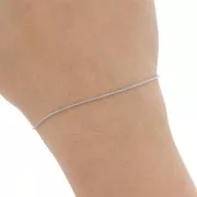 0.9mm 316L stainless steel snake mesh chain x1m