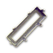 Princess PureCrystal Baguette setting 15x5mm bronze-colored|raw }}