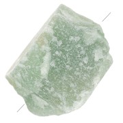15-25mm irregular rough gemstone bead - Aventurine x1