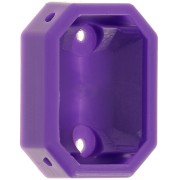 18x13mm Plastic Octagon setting for cabochon 4627 - Purple x1|raw }}