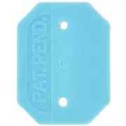 18x13mm Plastic Octagon setting for cabochon 4627 - Turquoise x1