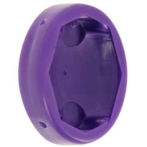 18x13mm Plastic oval setting for cabochon 4120 - Purple x1