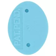 18x13mm Plastic oval setting for cabochon 4120 - Turquoise x1