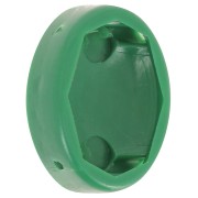 18x13mm Plastic oval setting for cabochon 4120 - Dark Green x1|raw }}