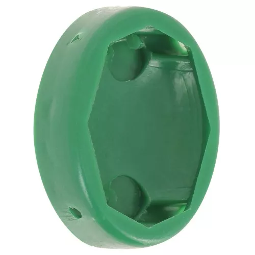 18x13mm Plastic oval setting for cabochon 4120 - Dark Green x1