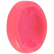 18x13mm Plastic oval setting for cabochon 4120 - Transparent neon pink x1|raw }}