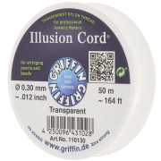 0.30mm Invisible nylon cord - illusion cord - Griffin - Transparent x50m