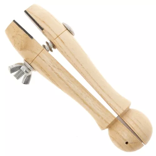 14cm Wooden screw vise - Natural x1