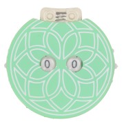 4cm Clicky manual row counter - Knitpro - Light green - White x1|raw }}