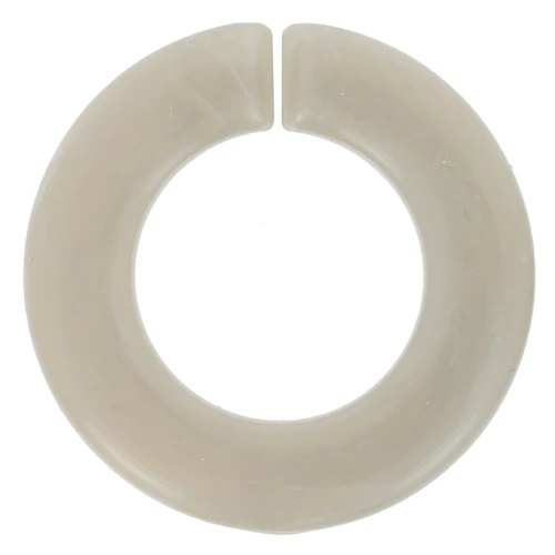 31.5mm Flat Round Acrylic Link - Marbled Taupe x1