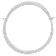 0.6x0.4mm 925 Sterling Silver Soft wire - annealed - half x10m