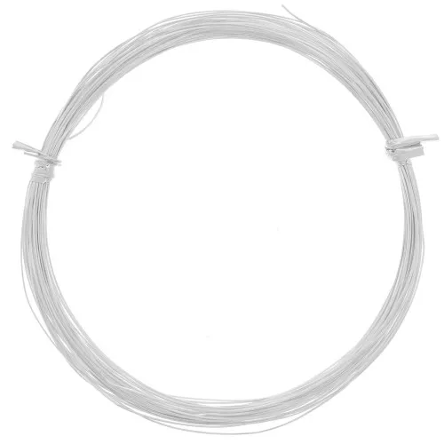 0.6x0.4mm 925 Sterling Silver Soft wire - annealed - half x10m