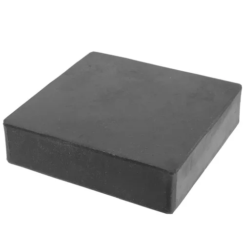 Typing block - Rubber heap - 10 x10 cm x 1