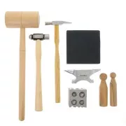 Beginner's jewelry tool kit - for hammering and stamping x1
