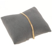 9x8cm Jewelry holder - cushion for bracelets & watches - Suede Grey x1