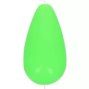 26x14mm Opaque resin bead - Neon Green x1