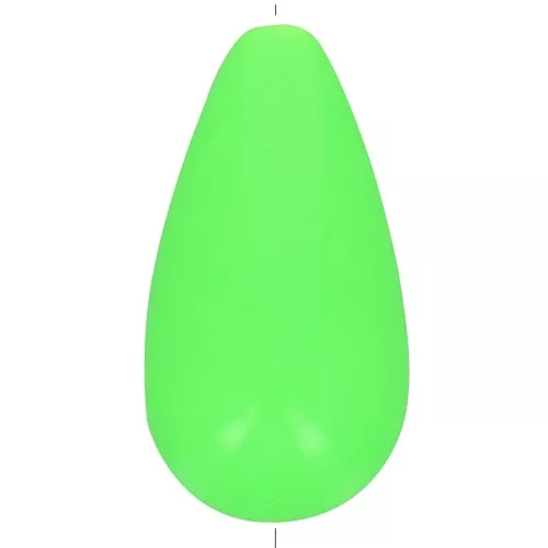 26x14mm Opaque resin bead - Neon Green x1