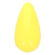 226x14mm Opaque resin bead - Yellow x1