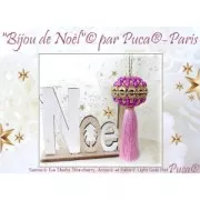 7x5mm Samos® Glass beads by Puca® - New Cracked Aqua x10g