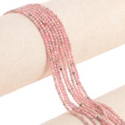 Round beads 2 mm gemstone - Rhodochrosite x39cm