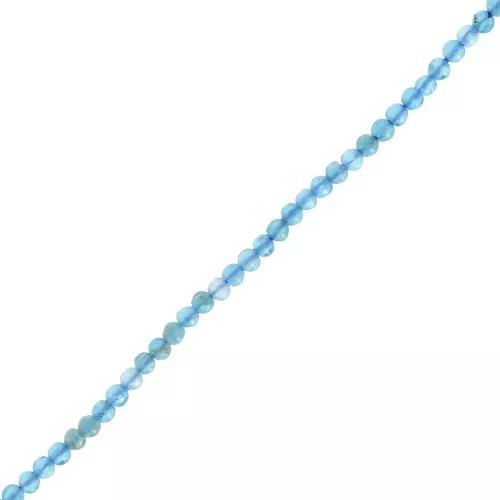 Round beads 2 mm gemstone - Apatite x40cm