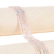 Round beads 2 mm gemstone - Morganite x39cm