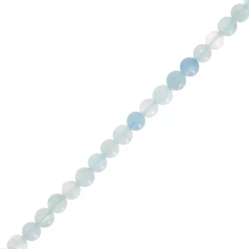 Round beads 3.5 mm gemstone - Aquamarine x39cm