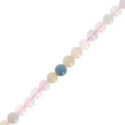 Round beads 4.5 mm gemstone - Morganite x39cm