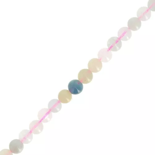 Round beads 4.5 mm gemstone - Morganite x39cm