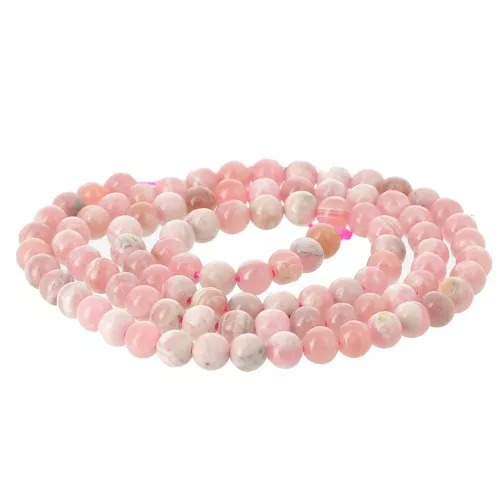 Round beads 4.5 mm gemstone - Rhodochrosite x38cm