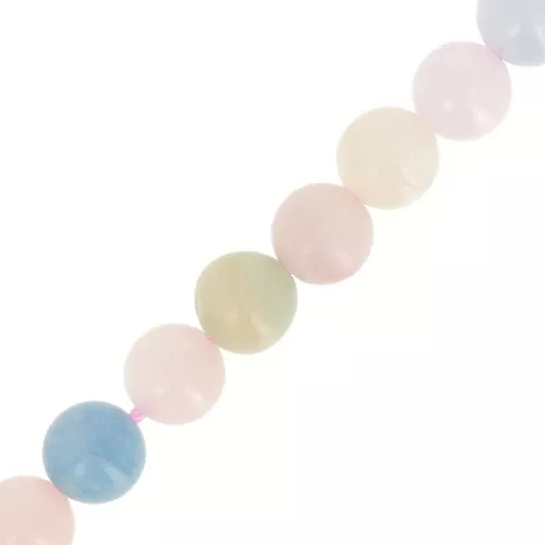 Round beads 8.5 mm gemstone - Morganite x38cm