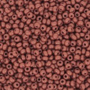 Preciosa Seed beads 11/0 2 mm - Opaque Milk Chocolate x20g
