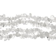 8 - 11 mm gemstone beads - Rock Crystal x79cm|raw }}