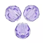 3mm Preciosa Crystal Faceted Beads - Tanzanite x20