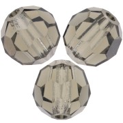 6mm Preciosa Crystal Rounds - Black Diamond x6|raw }}