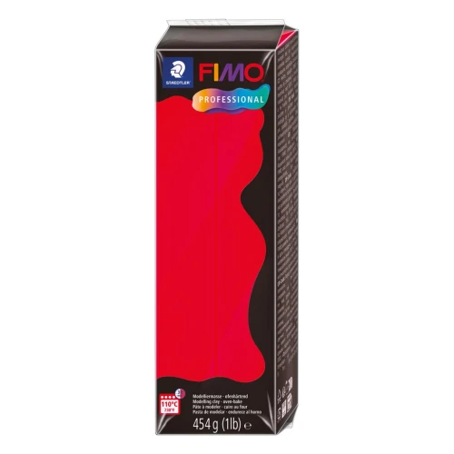Polymer Clay Fimo Professional 454gr - Red (n°200) x1