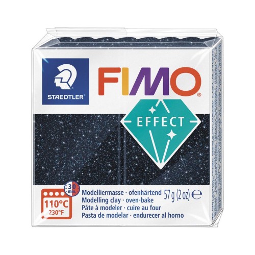Fimo Polymer Clay Galaxy Effect 57gr - Blue (n°352)