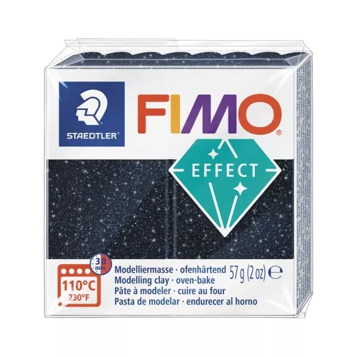 Fimo Polymer Clay Galaxy Effect 57gr - Blue (n°352)