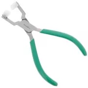 Ring forming pliers with nylon tips - Green x1