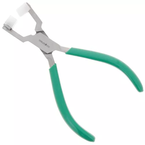 Ring forming pliers with nylon tips - Green x1