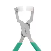 Ring forming pliers with nylon tips - Green x1