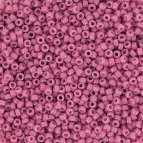 Miyuki Duracoat 15/0 seed beads 4468 - Dyed Opaque Pansy x8g