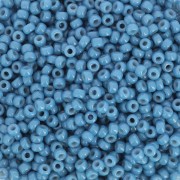 Miyuki Duracoat seed beads 11/0 4485 - Dyed Opaque Juniper Berry x8g|raw }}