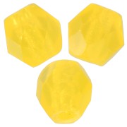 4mm Fire polished beads - Lemon Mat x50