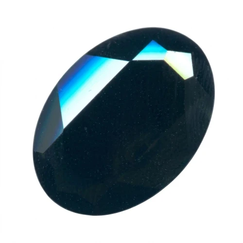 PureCrystal 4127 Oval Fancy Stone 30x22mm Jet