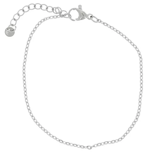 1.55mm Stainless steel 304 Cable mesh bracelet x16.5cm