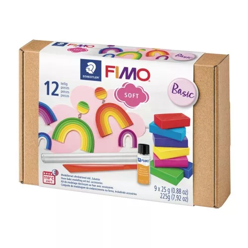 12-piece Fimo Soft kit - Basic x1