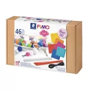 46-piece Fimo Soft kit - Basic XXL x1