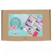 Initiation box - 12 Fimo Soft and Effect loaves and accessories x1